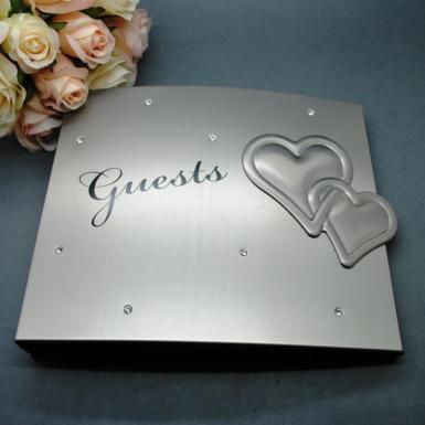 Wedding  Silver Wedding or Engagement Guest Book Image 1