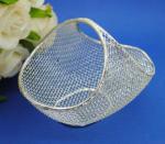 Bomboniere - silver mesh basket image