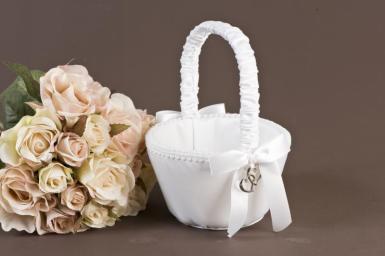 Wedding  Sweethearts Flower Girl Basket Image 1