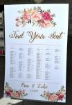 Seating Chart - Cottage Peony and Roses image