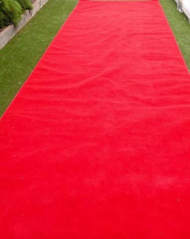 Wedding  Red Carpet 7 metres x 2 Metres -  Hire Only Image 1