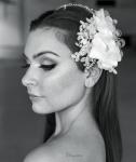Chrysalini Designer Wedding Hairpiece, Deluxe Bridal Fascinator - E93169 image