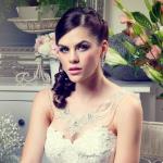 Chrysalini Designer Wedding Hairpiece, Deluxe Bridal Fascinator - VENUS image