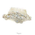 Chrysalini Crystal Bridal Crown, Wedding Comb Hairpiece - C5262 image