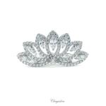Chrysalini Crystal Bridal Crown, Wedding Comb Hairpiece - MT4010 image