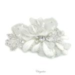 Chrysalini Crystal Bridal Crown, Wedding Comb Hairpiece - R635461 image
