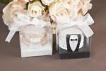 Bride and Groom Tealight Candles image