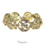 Bridal Jewellery, Chrysalini Wedding Bracelets with Crystals - CB6624 image