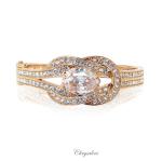 Bridal Jewellery, Chrysalini Wedding Bracelets with Crystals - CB8514 image