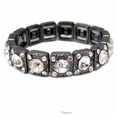 Bridal Jewellery, Chrysalini Wedding Bracelets with Crystals - FB0892 FB0892 Image 1