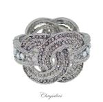 Bridal Jewellery, Chrysalini Wedding Bracelets with Crystals - FB16647 image