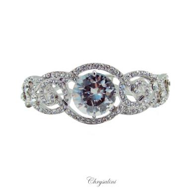 Bridal Jewellery, Chrysalini Wedding Bracelets with Crystals - FB20481 FB20481 Image 1