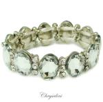 Bridal Jewellery, Chrysalini Wedding Bracelets with Crystals - FB9459 image