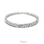 Bridal Jewellery, Chrysalini Wedding Bracelets with Crystals - MB0019 image