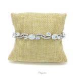 Bridal Jewellery, Chrysalini Wedding Bracelets with Crystals - MB0022 image