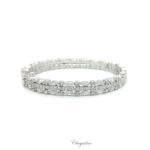 Bridal Jewellery, Chrysalini Wedding Bracelets with Crystals - MB0023 image