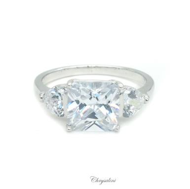 Bridal Jewellery, Chrysalini Bridesmaid Ring - XPR013 XPR013 -PK3 | LIMITED STOCK Image 1