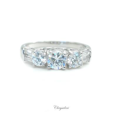Bridal Jewellery, Chrysalini Bridesmaid Ring - XPR024 XPR024-PK3 Image 1