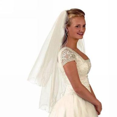 Wedding  Double Layer Veil Image 1