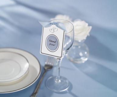 Wilton Sweet Heart Glass Place Card Holders x 20 1006-933 Image 1