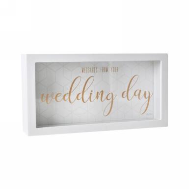 Wedding  'Wedding Day' Message Box with 50 Cards Image 1