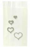 Cake Bags - Cascading Hearts x 25 image