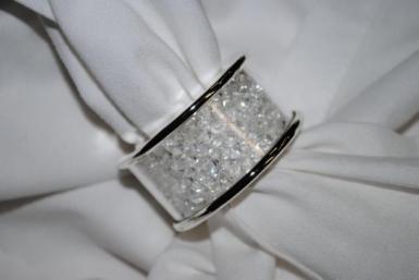 Wedding  Crystal napkin ring Image 1