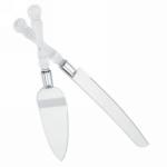 Diamond Clear Acrylic Cake Serving Set image