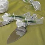 Bridal Beauty Calla Lily Cake Serving Set image