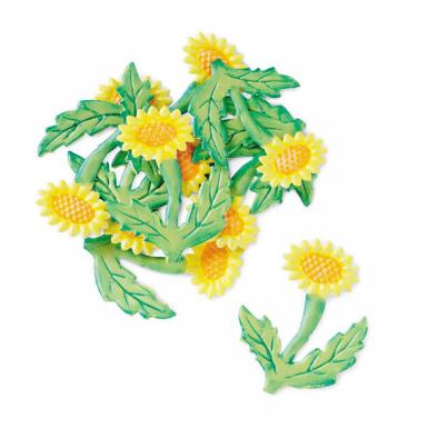 Wedding  Tin Sunflowers in Yellow Image 1