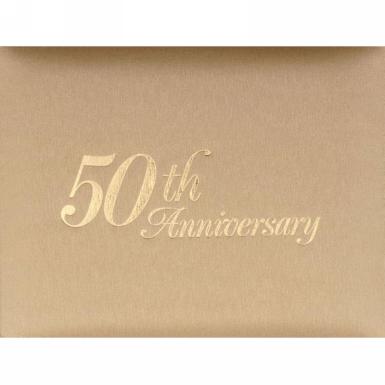Wedding  50th Anniversary Guest Book Image 1