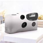 Gold or Silver Gradient Disposable Camera image