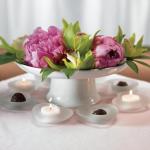 Frosted Glass Heart Candle Holders x 2 image
