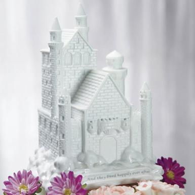 Wedding  Fairy Tale Dreams Castle Cake Topper Image 1
