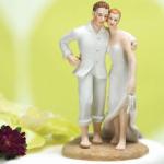 Beach Bride and Groom Cake Topper image