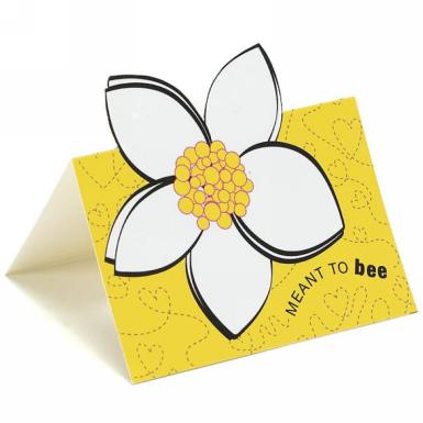 Wedding  Meant to Bee Novelty Cards Image 1