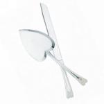 Heart Silver Plated Cake Serving Set image