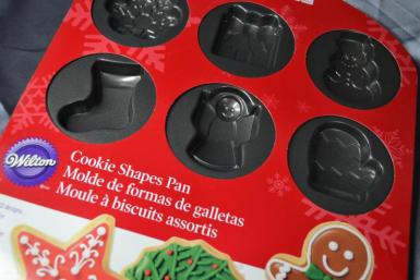 Wilton Cookie Shapes Pan - Christmas 2105-8122 Image 1