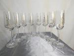 Personalised Bridal Party Toasting Glasses image