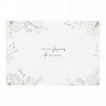 Guest Book with Floral Gold Foiling image