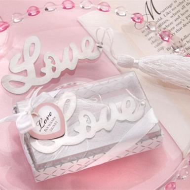 Wedding  Love Bookmark Signet Silver Image 1