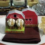 Miniature Cow Candles in Novelty Barn Gift Box image