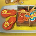 Tropical Flip Flop Candles x 6 image