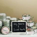 Wooden Black Board with Clip with White Wash Finish image