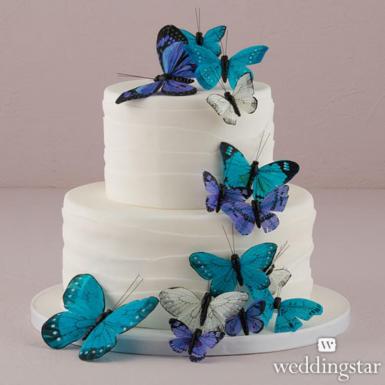 Wedding  Beautiful Butterfly Cake Sets Image 1