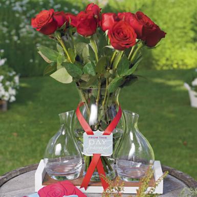 Wedding  Red Rose Ceremony Set Image 1