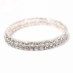 2 Row Crystal Expandable Band image