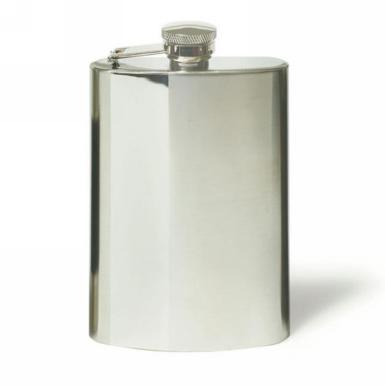 Wedding  Two Tone Stainless Steel Flask Image 1