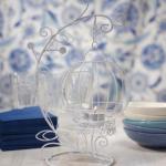 Ornamental Wire Vine with Suspended Holder Centerpiece image