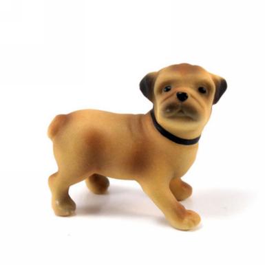 Wedding  Miniature Pug Dog Figurines Image 1